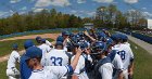 Baseball vs Babson  Wheaton College Baseball vs Babson during Semi final game of the NEWMAC Championship hosted by Wheaton. - (Photo by Keith Nordstrom) : Wheaton, baseball, NEWMAC